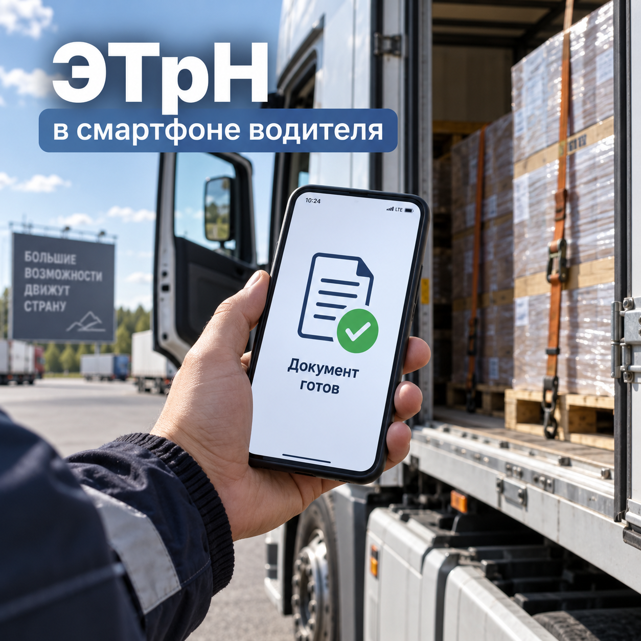ЭТрН в смартфоне водителя: как это работает ЭТрН в смартфоне водителя: как это работает